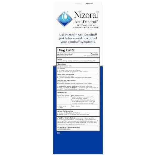 Nizoral 2-in-1 Anti Dandruff Shampoo and Conditioner, 14 Fl Oz, 1% Ketoconazole