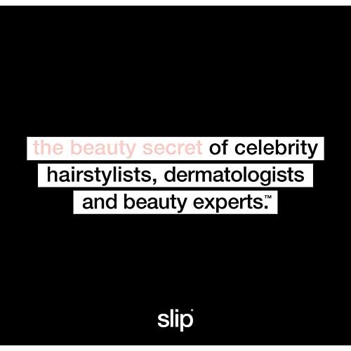 SLIP Glam Band Black ? Ultra-Smooth Hair Tie for Gentle Hold, Prevents Creases & Breakage, Ideal for Sleep, Workouts & Everyday Styling, Durable & Luxurious Hair Accessory