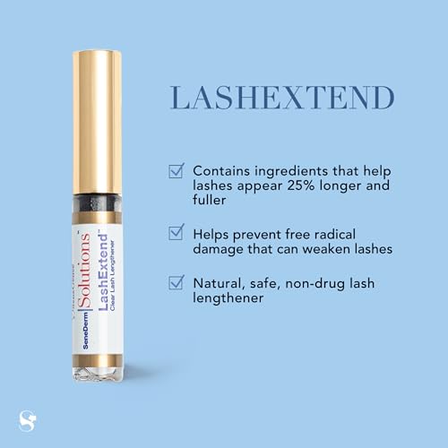 SeneGence LashExtend Eyelash Growth Serum, Effortlessly Enhances Lash Length for Naturally Longer-Looking, Defined Eyelashes