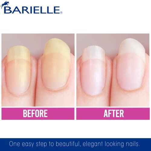 Barielle Nail Whitener for Yellow Nails or Dull Nails .47 Ounce - Whitening for Nails, Treats Yellow Nails
