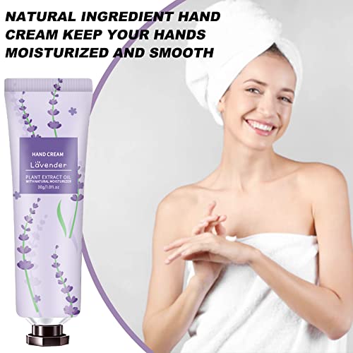10 Pack Hand Cream for Dry Cracked Hands, Stocking Stuffers for Women,Teengirls,Christmas Gifts Bridesmaid Gifts, Teacher Gifts, Natural Plant Fragrance Mini Hand Lotion Moisturizing Hand Care Cream