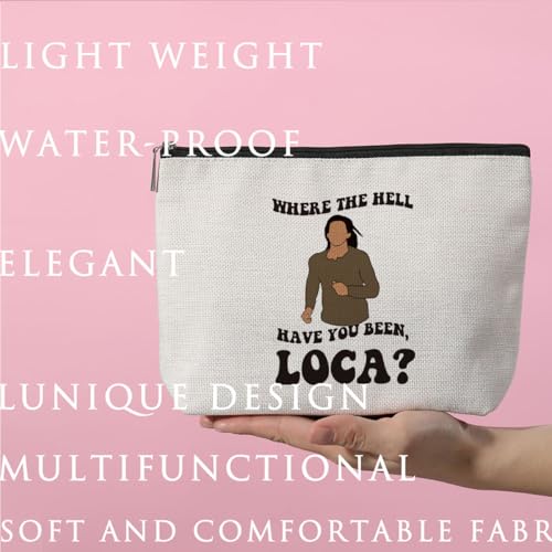 ZHAMEN N Funny Twilight Merch Makeup Bag Where The Hell Have You Been Inspired Twilight Gifts TV Show Merchandise for Women Fans Teens Girls Daughter Friends Her Nurse Graduation Birthday Friendship