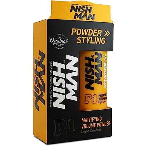 nishman Hair Styling Powder Series (20 gr., P1 Hair Styling)