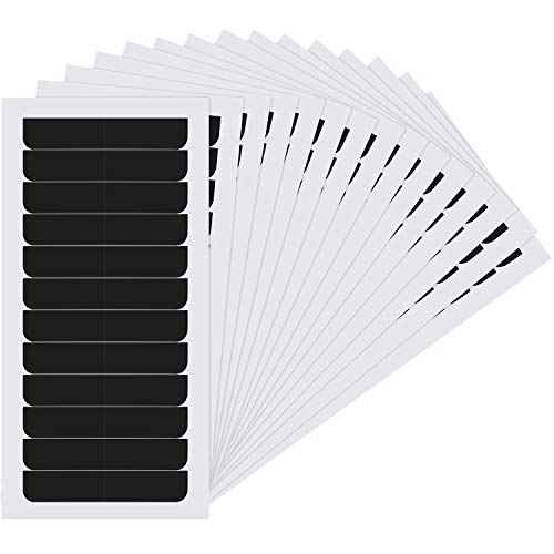 Blulu 360 Pcs Black Hair Extension Tape Tabs Bulk Double Sided Strong Adhesive Hair Tape in Extension Replacement Wig Strip Waterproof Beauty Tool for Lace Wigs Toupee Hairpiece Supplies