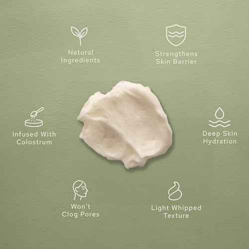 Honor Whipped Tallow Cream with Colostrum, Hydration, Skin Renewal (3oz, Lavender)