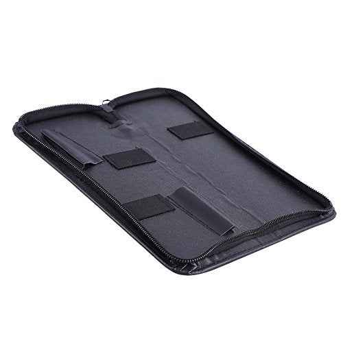 PU Leather Zipper Scissors Bag Pouch Box Hairdressing Scissors Tool Bag Hair Shear Scissors Bag Barber Pouch Cases Holster for Hairdressers