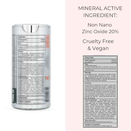 Suntegrity Moisturizing Mineral Face Sunscreen and Primer