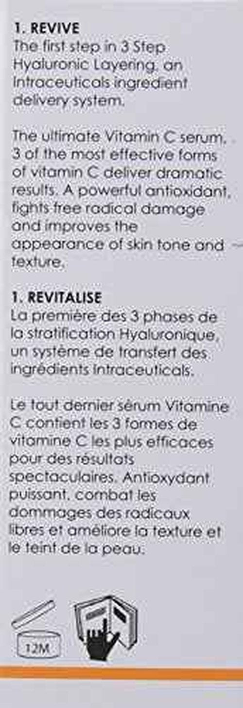 Intraceuticals Booster Vitamin C+3 Serum, 0.51 Fluid Ounce