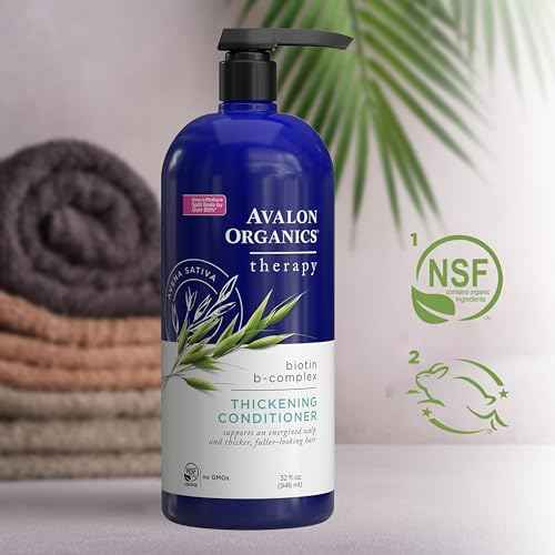 Avalon Organics Therapy Thickening Conditioner Biotin B-Complex, 32 oz