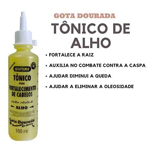 Tonico para Fortalecimento de cabelos (hair tonic with garlic extract) 100ml