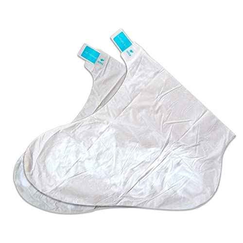 Bodipure Premium Hand and Foot Mask | Moisturizing Kertain Gloves & Socks | Hydrating Dull Dry Hands, Cracked Heels, Callus Softening & Nail Strengthening | Chemical-Free Feet Treatment | (6+6 Pack)