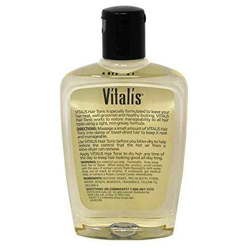 Vitalis Hair Tonic, For Manageable and Healthy-Looking Hair, 7 fl oz