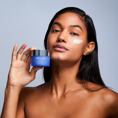 Intense Repair Night Cream - Face Moisturizer - Enriched with Natural Ceramides, Hyaluronic Acid, and Omega-Rich Seed Oils - 1.6 oz