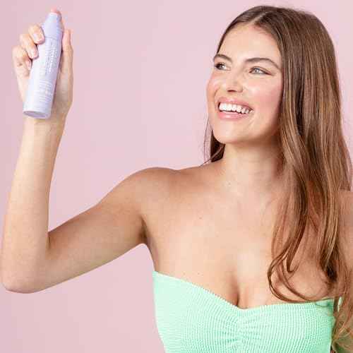 Naked Sundays SPF 50 Hydrating Glow Mist SPF Setting Spray and Face Sunscreen, Lightweight & Non-Greasy, Hydrating Ultra-Fine Mist with Hyaluronic Acid for All Skin Types, Makeup-Friendly - 2 pack