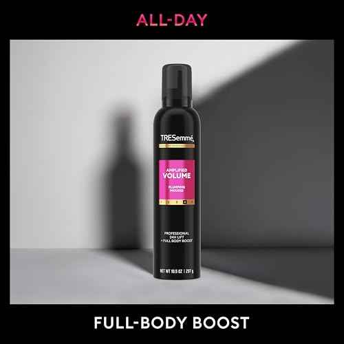 TRESemm? Plumping Mousse Amplified Volume for 24H Lift and Body with Pro Lock Technology 10.5 Fl Oz