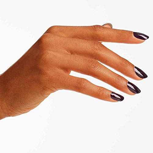 OPI Nail Lacquer Nail Polish | Opaque Dark Black & Gray Cr?me Chip Resistant Nail Polish | Fast Drying, Streak Free