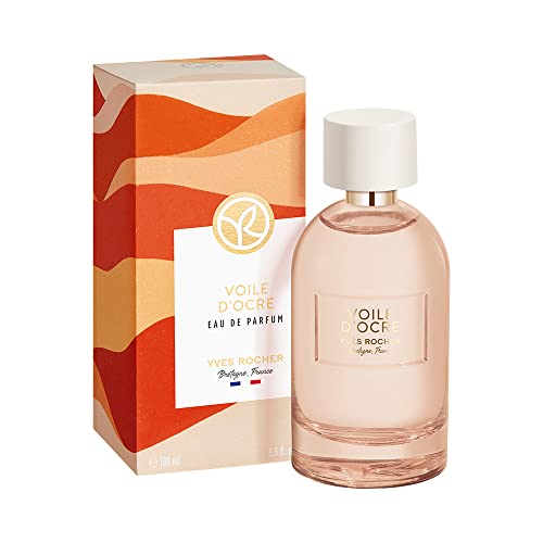 Yves Rocher Voile d'Ocre Eau de Parfum for Woman, Sensuality. Fresh, Radiant, 100 ml./3.3 fl.oz.