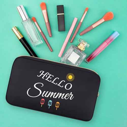 Summer Gifts for Women Makeup Bag Beach Summer Travel Gifts for Women Summer Decor Beach Bag Summer Lover Gift Cosmetic Bag Beach Vacation Essentials Summer Gifts for Women Beach Lover