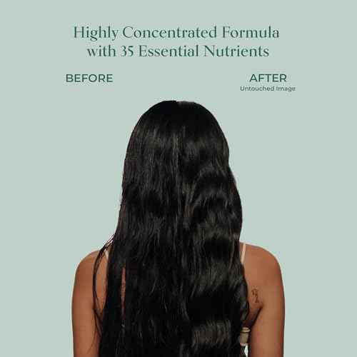 SHAZ & KIKS Essential Prewash Scalp+Hair Mask for Fine, Thin to Medium Hair | Deliver 35+ Essential Nutrients to Build Long-term Health | Stimulate Growth & Thicken Fine Strands | Color-Safe | 90ml