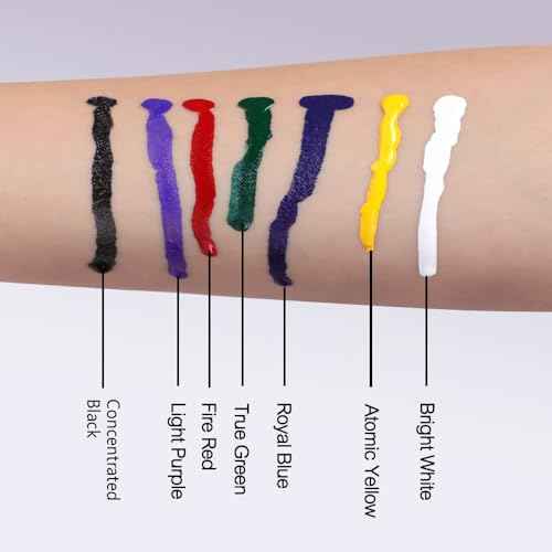 HAWINK Tattoo Ink Set 1/2oz (15ml) Tattoo Supply Ink USA 7 Colors Pigment Kit TI203-15-7