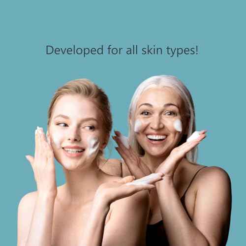 SUN COAST SCIENCES - Hydrate + Restore Total Face Cleanser, Vitamina B, Hydrating Facial Cleanser With Niacinamide for All Skin Types - 4 fl oz