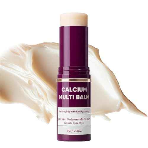 Dr. Cemenrete Vitaliq Calcium Multi Balm, Lovera Calcium Volume Multi Balm, Wrinkle Core Stick, Korean Collagen Moisturing Stick, Anti-aging, Hydrating, Firming Skin, Suitable for Eyes, Neck, Face