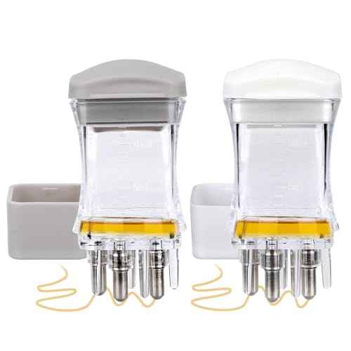 2pcs Hair Applicator Tool, Fast Apply Applicator Bottle Easy to Clean Root Comb for Hairs Oil Scalp Oil Serum Massager for Hairs Growth