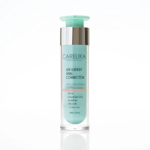 CARELIKA SPF Expert – Tinted Skin Corrector with SPF50 | Hydrating Daily Sun Protection for Even Tone