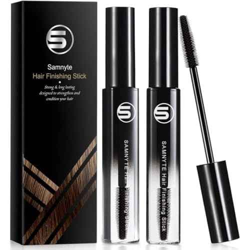 Hair Finishing Stick, 2 Pack - 0.7 Fl.Oz Hair Mascara for Taming Flyaways, Not-Greasy Hair Gel Stick