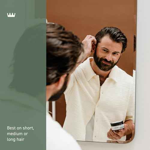 Cremo Hair Styling Premium Barber Grade, Hair Cream and Hair Products For Men, 4 Oz