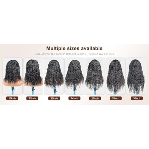 V Part Wig Human Hair curly Upgrade U Part Wig for Black Women Kinky curly Glueless Clip In Half Wig No Leave Out Wigs 180% Natural Color 20inch