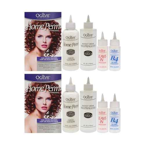 Ogilvie Salon Styles Home Perm The Original - For Color Treated, Thin, or Delicate Hair - 2 pc