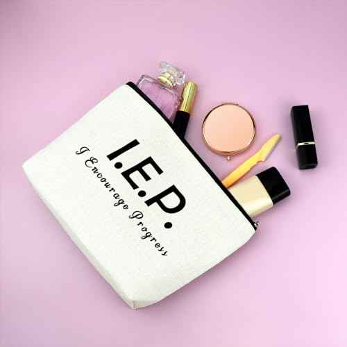 Mxrymvu Special Education Teacher Gifts Makeup Bag - Unique Teacher Appreciation Gift Ideas for Special Education Teachers
