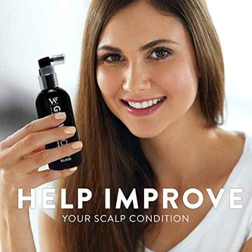 Watermans Grow More Hair Growth Serum | Supports Thicker, Stronger Hair with Biotin, Rosemary & DHT Blockers | Lightweight, Fast-Absorbing & Vegan | Helps Improve Scalp Density ? 3.4 fl oz