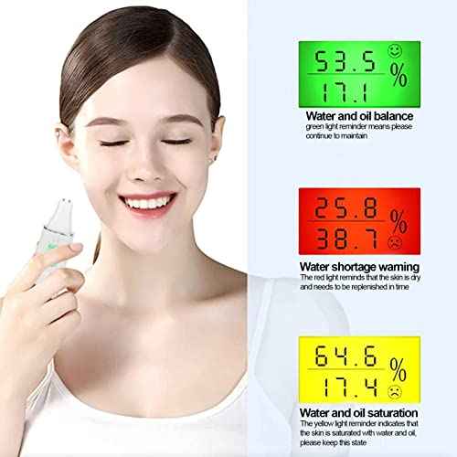 Testador de Pele, Smart Display porttil, aparncia simples, caneta Digital de deteco de Pele para Mulheres