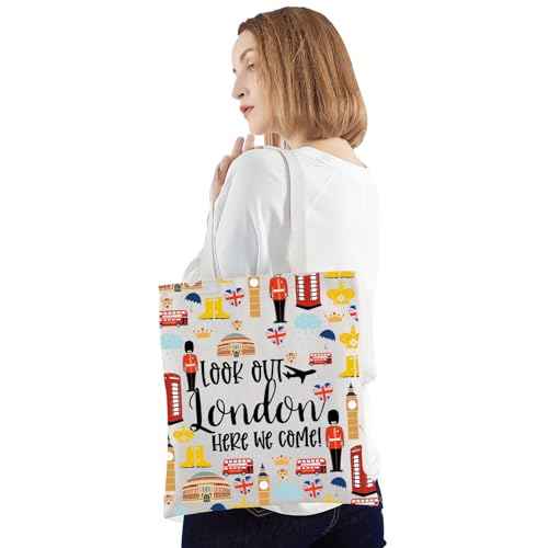 JNIAP London City Makeup Bag London Travel Gifts London Toiletry Bag London Travel Bag London Zipper Pouch (look out London TG)