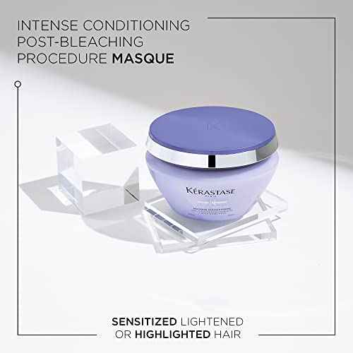 Kerastase Blond Absolu Cicaextreme Conditioning Hair Mask For Weak & Sensitized Hair Post-Bleaching - Repairs and Nourishes Damaged and Split Ends With Hyaluronic Acid & Edelweiss Flower, 6.8 Fl Oz