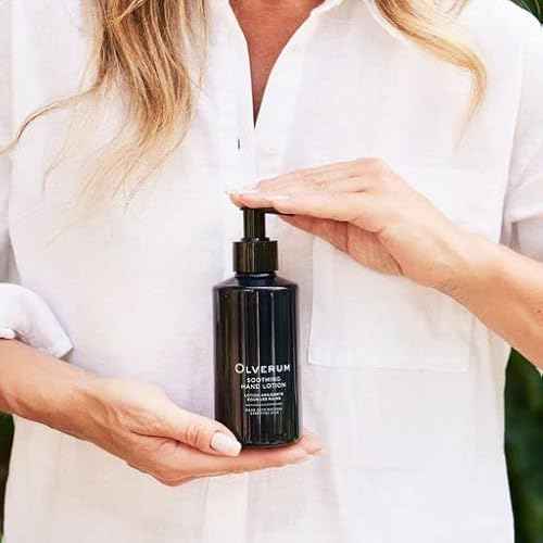 OLVERUM - Natural Soothing Hand Lotion | Clean, Vegan Skin Care (8.5 fl oz | 250 ml)