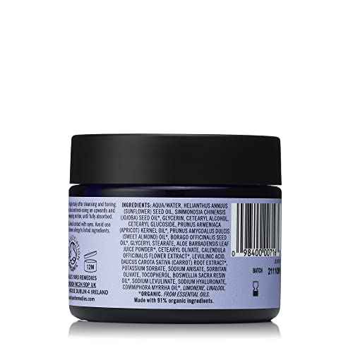 Neal's Yard Rejuvenating Frankincense Hydrating Cream with Hyaluronic Acid & Jojoba Oil, 24-Hour Moisturization, Smooths Skin, Cruelty-Free, 1.76 oz