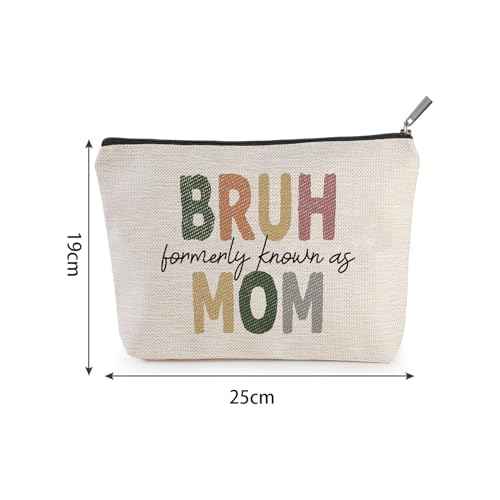 Mom Gift From Daughter, Makeup Bag, Handmade Cosmetic Bag For Mom, Funny Mom Birthday Gift Ideas, Mothers Day Gifts For Mom from Daughter, Son, Kids