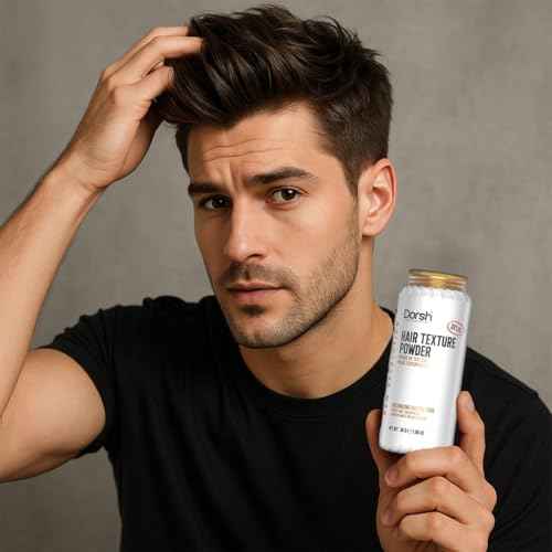 Dorsh Hair Texture Powder - Volumizing & Texture Powder for men All Hair Types with Volumizing Matte Look, Non-Sticky and Smells Great