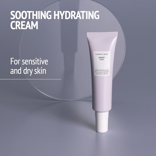 [ Comfort Zone ] Remedy Soothing Hydrating Cream, Light Fragrance-Free Nourishment For Sensitive Skin, 2.02 Fl. Oz.