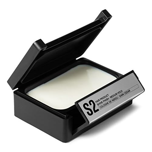 PATRICKS | S2 Shine Pomade | Medium Hold Styling Product | Thickening Paste | For All Hair Control | Travel Size | 75g