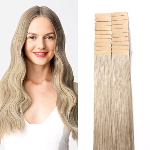 Luxy Tape-In Hair Extension Collection 16", 50g, Champagne Blonde, 20 pieces