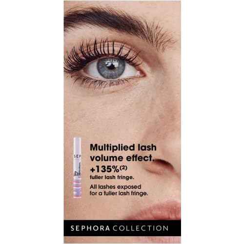 Sephora Collection Big By Definition Defining & Volumizing Mascara - Long-Wearing Mascara That Provides Fuller-Looking Lashes (2 PACK)