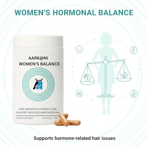 Aarkani Women's Hair Balance Supplements, Hair growth, Ages 45+, Clinically Shown to Enhance Hair Thickness and Scalp Health, Dermatologist Approved ? 30 days Supply