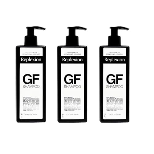 Hair Growth Shampoo (3x250ml) ? Revitalizes Scalp, Strengthens Roots, and Promotes Thicker, Healthier Hair with Botanical Growth Factors ? Reduces Hair Loss and Restores Vitality