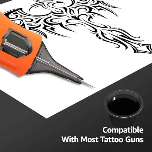 YABA 20Pcs Disposable Magnum Tattoo Cartridges Needles Bugpin for Tattoo Gun,Standard Membrane Tattoo Cartridges Needles for Tattoo Artists (1209RL)