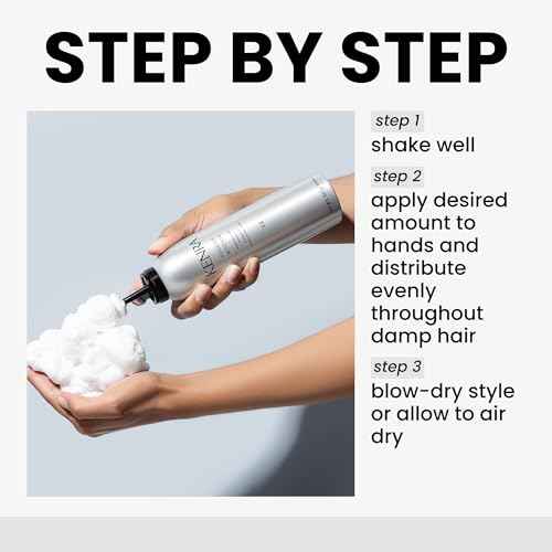 Professional Volume Mousse 12 | Firm Hold Mousse | Alcohol Free | Non-drying, Non-flaking Lightweight Formula | Tames Frizz & Conditions | Thermal Protection up to 45F | All Hair Types