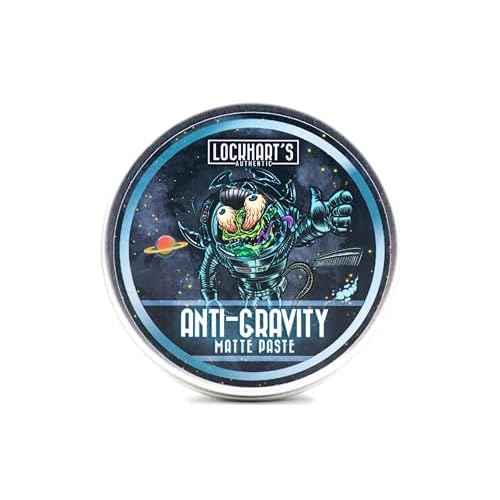Lockhart¡¯s Authentic Anti-Gravity Matte Paste - Handcrafted Clay Pomade for Men - High Texture, Low Shine - Made With Cucumber & Rosemary Extract - Fortuna Scent (3.4oz.)